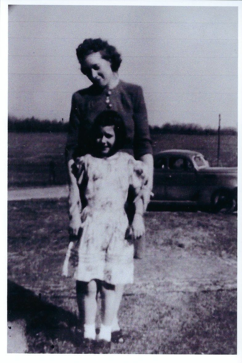 Janet with her Aunt Mary